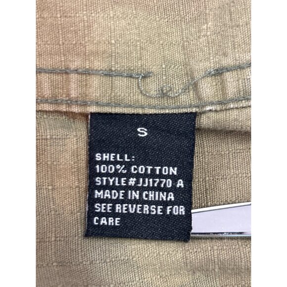 Floral Camouflage Military Style Jacket Jealous Tomato Utility Zipper Snap - Picture 10 of 14